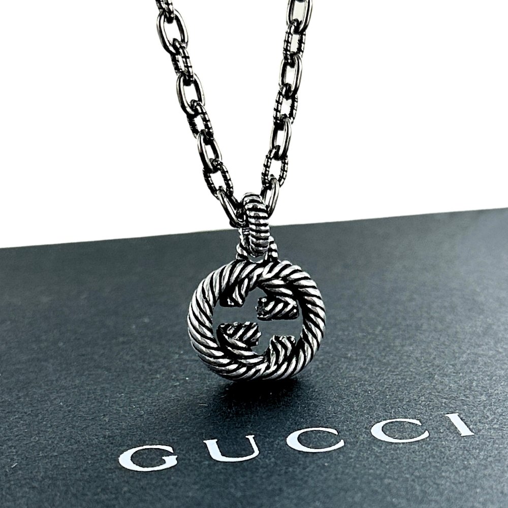 グッチ ネックレス ペンダント メンズ レディース シルバー925 インターロッキングG ユニセックス シンプル おしゃれ チェーンネックレス 結婚式 結婚記念日 プレゼント 誕生日プレゼント 妻 彼 36,335円