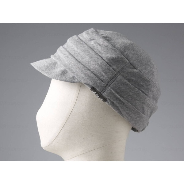 特殊衣料 abonetホーム つば付 グレー 59～61cm メーカー直送