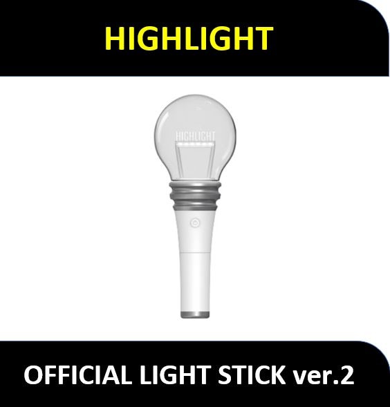 【HIGHLIGHT】 - OFFICIAL LIGHT STICK ver.2 / ペンライト 応援棒