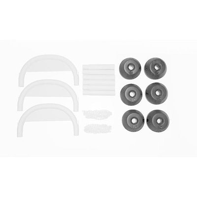 他サイト： ミツギロン 4978684800413 SF－47－W アーチスタンド3本組W チェーン有り 白・ホワイトの商品画像