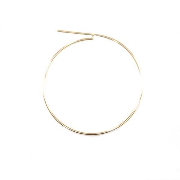 ピアス レディース 片耳専用 フープピアス 誕生日 プレゼント かわいい おしゃれ アクセサリー 7.5cm 2JP7709