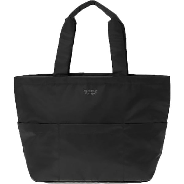 マンハッタンポーテージ Manhattan Portage Tompkins Tote Bag(MD) Flight Nylon Backing トートバッグ MP1336ZNTW-BLK