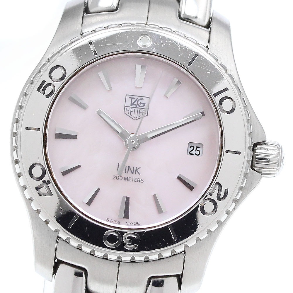タグホイヤー TAG HEUER WJ1315-1 リンク デイト クォーツ レディース _910424【中古】