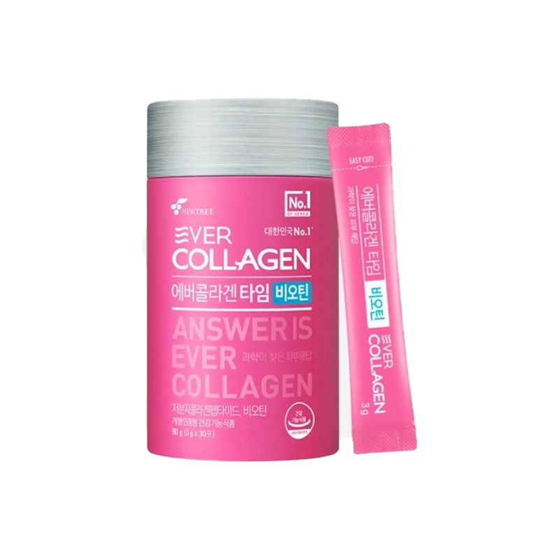 [1+1]エバーコラーゲンタイム3gx30包(90g) / Ever Collagen Biotin