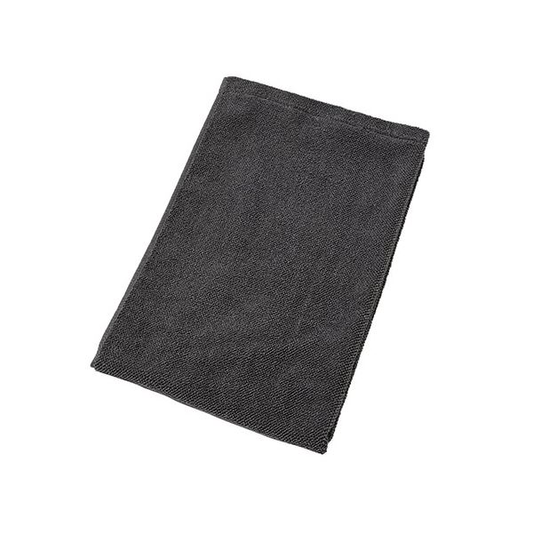 5個セット 楠橋紋織 くすばしタオル ドラム式洗濯機対応 抗菌防臭 ポワン小粒 スマートバスタオル グレー 1-68490-21-GYX5