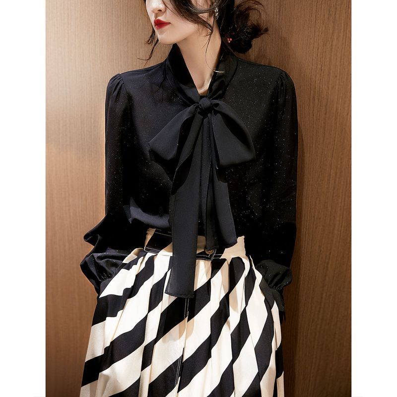 ブラウス2025春の作おしゃれ気品ブラウスブラウスブラウスカジュアルトップス