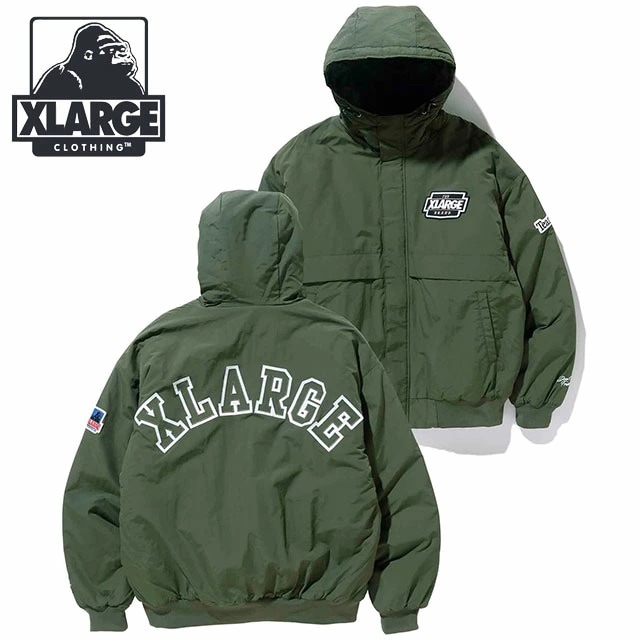 一番の エックスラージ xlarge JACKET PUFFER NYLON [101223021005] パファージャケット ナイロン メンズ  アウター OLIVE パーカー フーディー ブルゾン ロングコート オプション2:OLIVE - flaviogimenis.com.br