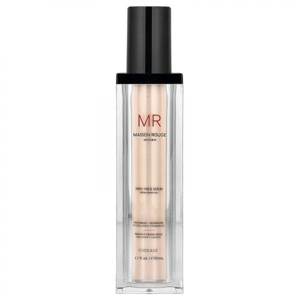 , Maison Rouge Skincare, NAD+ Face Serum, 1.7 fl oz 50 ml