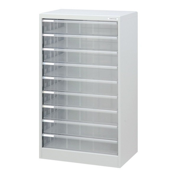 A3F-M9 アバンテV2フロアケース A3ヨコ型 深9段 ニューグレー メーカー直送 21,082円