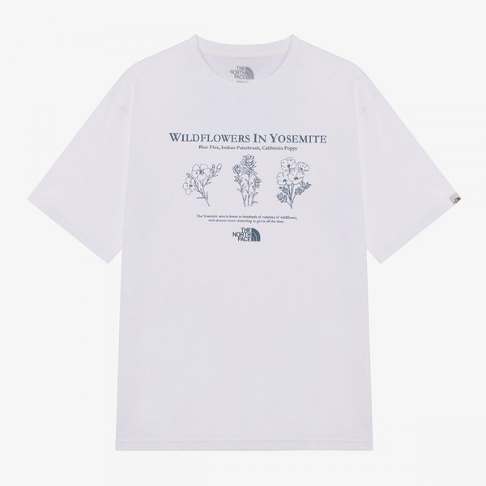 ノースフェイス ホワイトレーベル フラワー EX 半袖ラウンドティー NT7UR23K