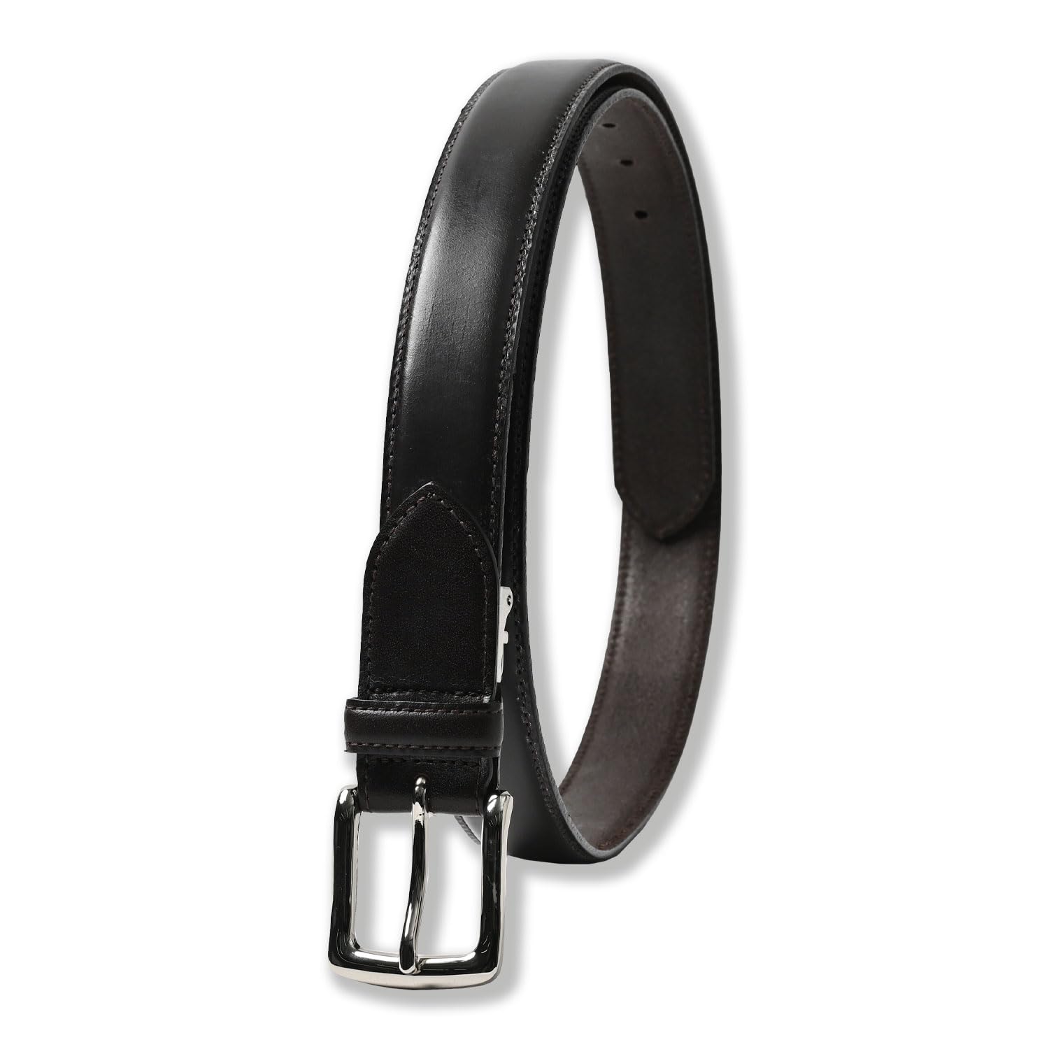 [ナル] ブライドルレザー ベルト メンズ 本革 ビジネス カジュアル セドウィック社 イギリス製 革 レザー 28mm幅 2.8cm幅 長め 大きいサイズ サイズ調整可能 長沢ベルト ブランド おし