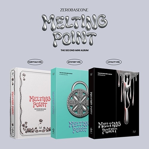 ゼロベースワン ZEROBASEONE 2nd Mini ALBUM MELTING POINT ゼベワン 3点セット