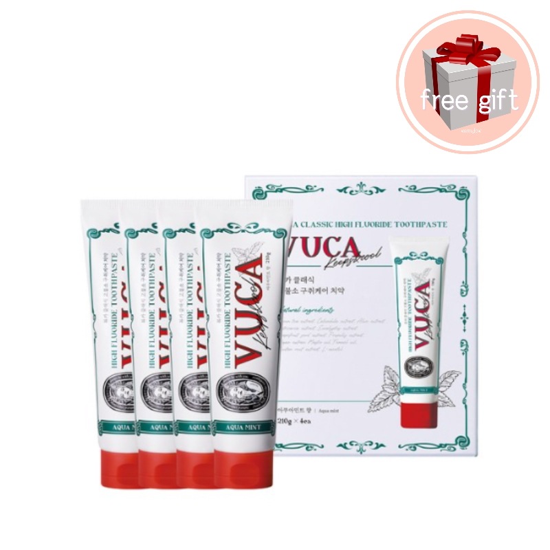 クラシック高フッ素口臭ケア歯磨き粉 210g x 4個