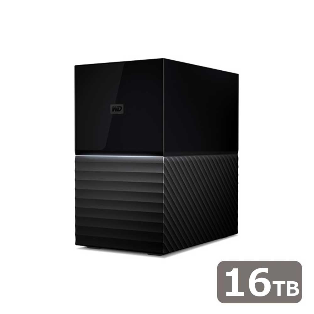 Western Digitalウエスタンデジタル My Book Duo（2021EX） USB 3.2 Gen 1対応 外付けRAIDハードディスク 16TB WDBFBE0160JBKJEEX