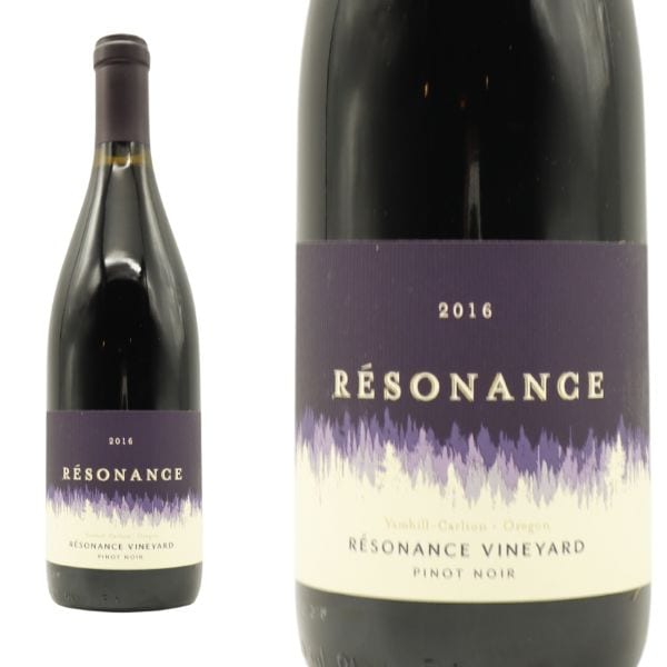 レゾナンス ヴィンヤード ピノ ノワール[2016]年 オレゴン州 ウィラメット ヴァレー AVAヤムヒル カールトン ディストリクト 自然派