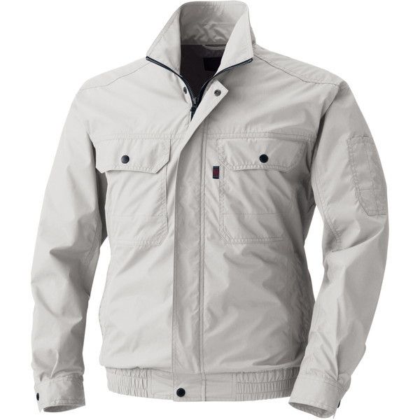 村上被服 V8302シルバーグレーM HOOH (鳳皇) 快適ウェア ブルゾン (バッテリー・ファン別売り)