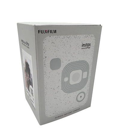 他サイト： 中古 富士フイルム(FUJIFILM) チェキ インスタントカメラ/スマホプリンター instax mini LiPlay ストーンホワイトの商品画像