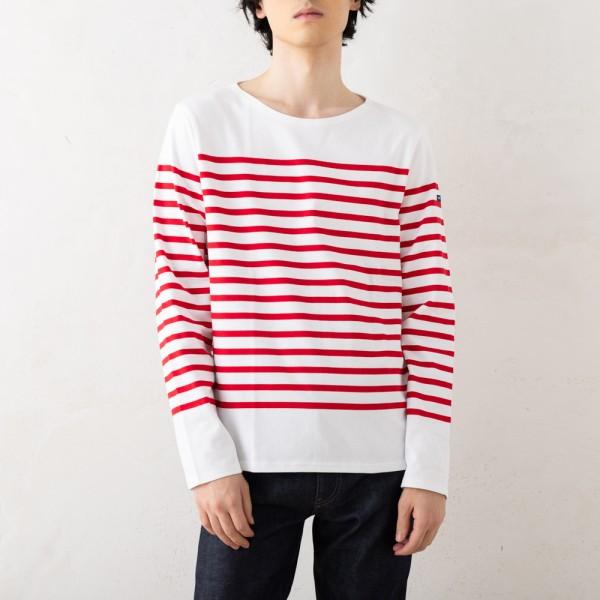 Tシャツ カットソー レッド ホワイト メンズ ST.JAMES 2691 11,850円