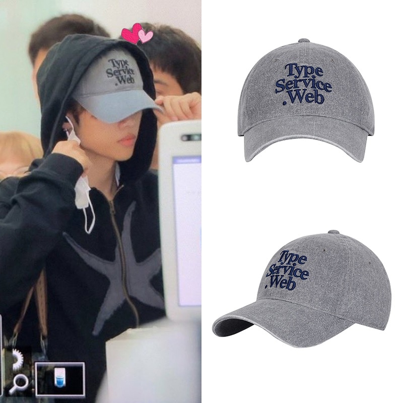 (THE BOYZソンウ着用)typeservice Web Cap ストーングレー 6174089189.jpg