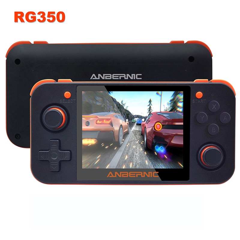 RG350レトロゲームコンソール3.5インチIPSビデオハンドヘルドゲームプレーヤーポケットコンソー