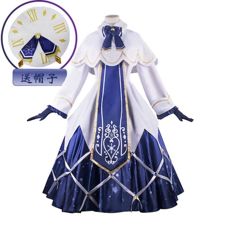 バーチャルアイドルcos服2021雪かわいいコスプレ衣装女性二次元衣装