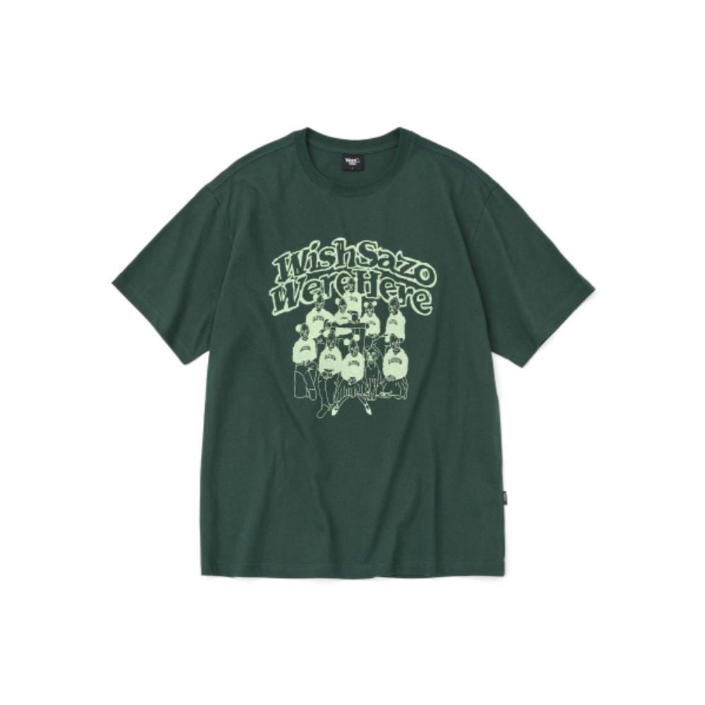 WMC Family T-shirt DARK GREEN O-MOBAS5M63646