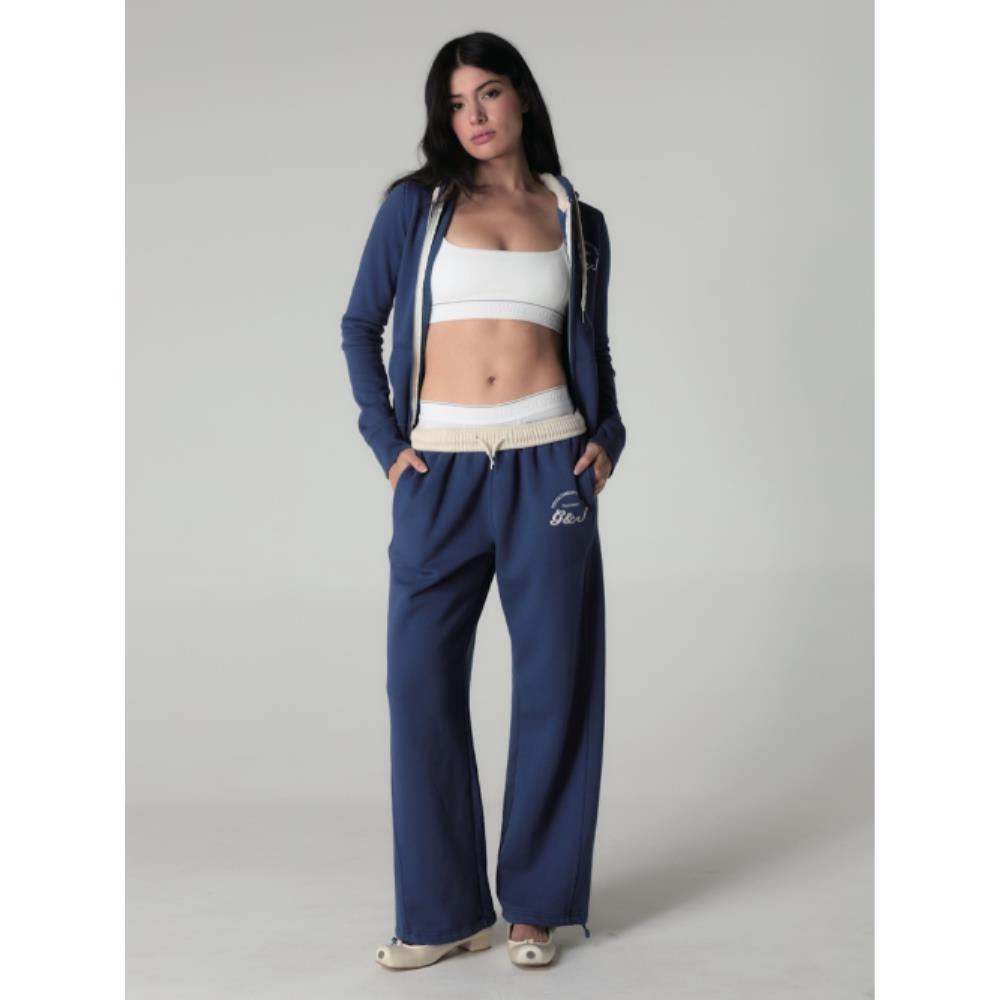 GLOWNY BOLD TRACKSUIT PANTS BLUE GY25LWPT009BL