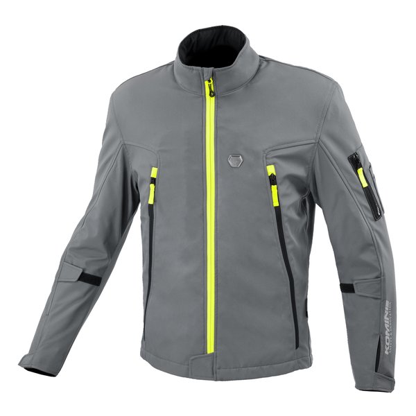 バイク用 プロテクトソフトシェルサーマルジャケット トゥオーノ バサルトグレー/XL JK-628/BASALT GREY/X