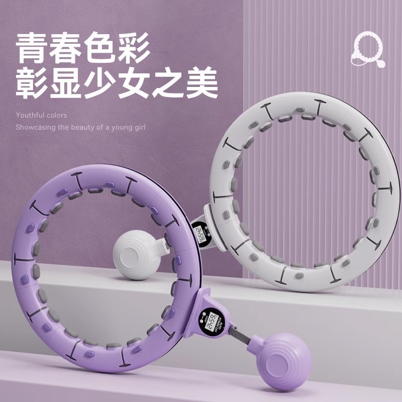 メガ割 スマートフラフープ ダイエット 脂肪燃焼 落ちないフラフープ 腹部スポーツ 細ウエスト サイズ調節可能 トレーニング ダイエット お腹 引き締め