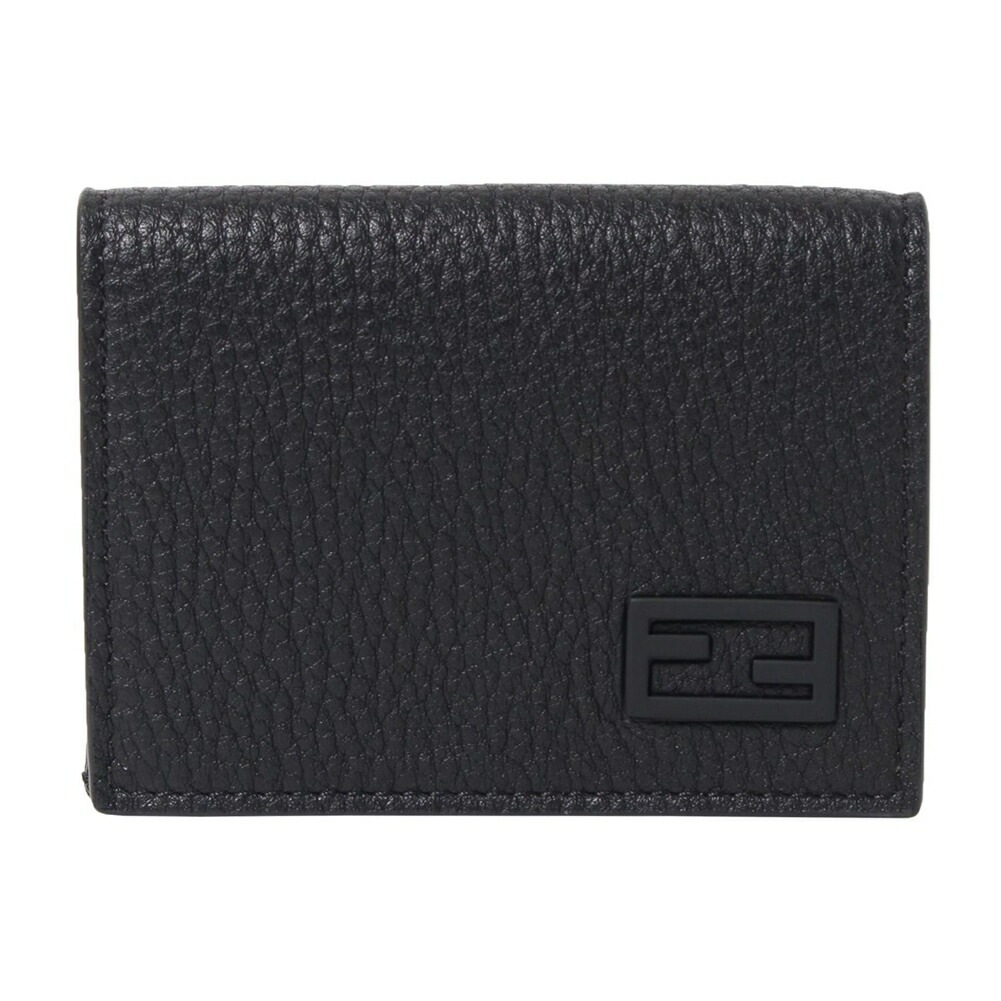 三つ折り財布 7M0280 AG0L F0QA1 ブラック系 レディース