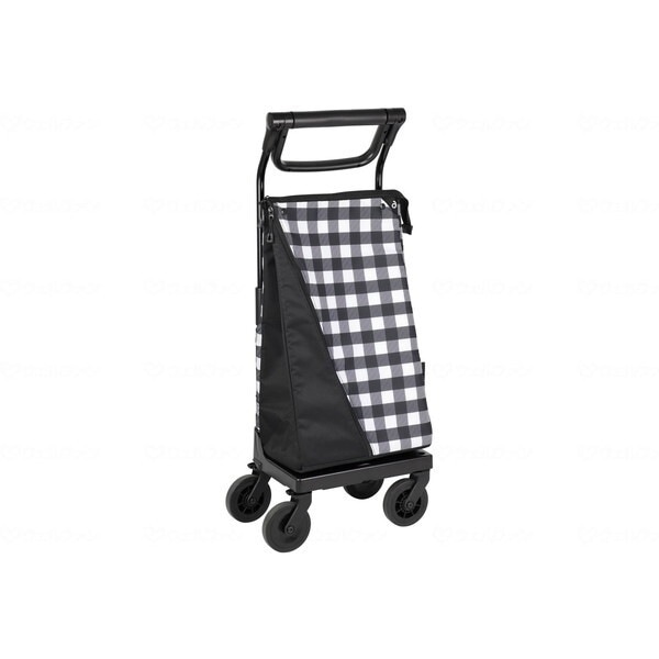 幸和製作所 aカート ショッピング キャリー チェックブラック WCC15-CBK メーカー直送