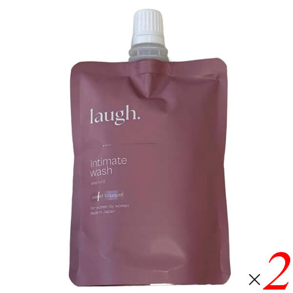 laugh.（ラフドット）インティメイトウォッシュ 100ml 2個セット 詰め替え スイートブーケ