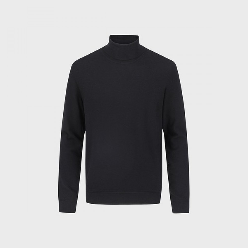 (&G) メンズソフトタートルネックニット_Ble4EU1506