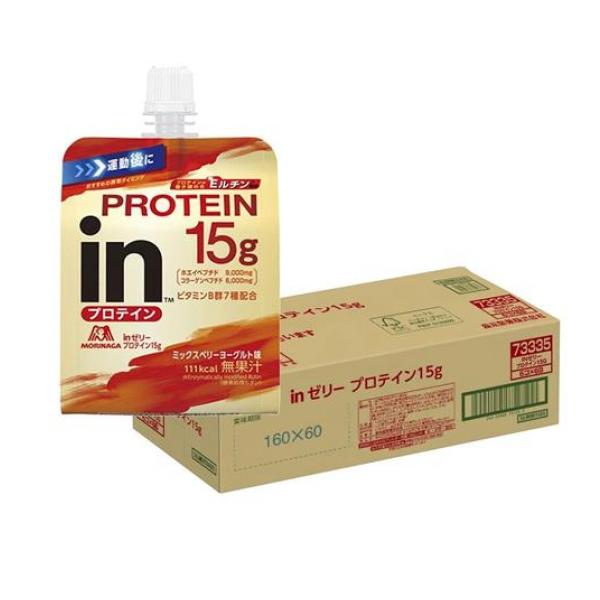 inゼリー プロテイン15g ミックスベリーヨーグルト味 5400g (150g×36コ入)