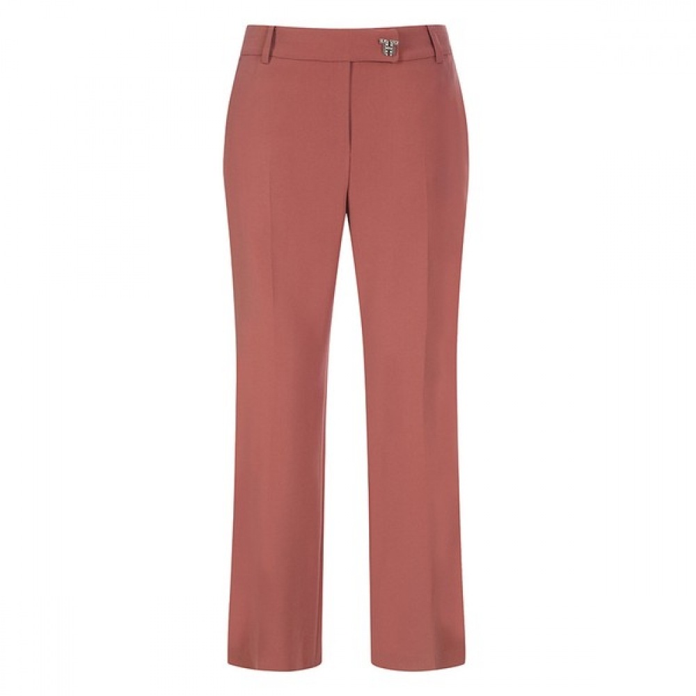 [オリビアローレン] 装飾ボタンポイントブーツカットパンツ_Vorgbys2341