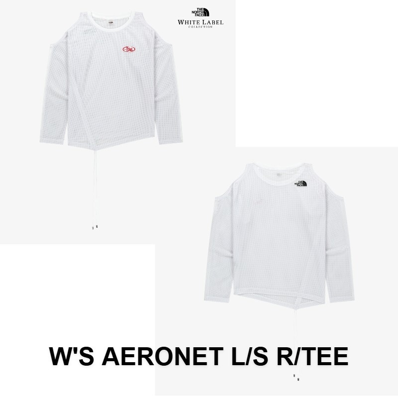 韓国正規品保証 関税負担なしNT7TS31J WS AERONET L S R TEEイリー 基本 着装 男子 女子 人気 韓国 ファッション 男女共用 アウトドア