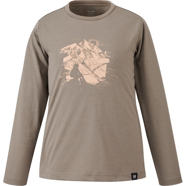 MILLET ミレー ロングトレイル ロングスリーブTシャツ アウトドア ロングTシャツレディース MIV02144-N9904 長袖