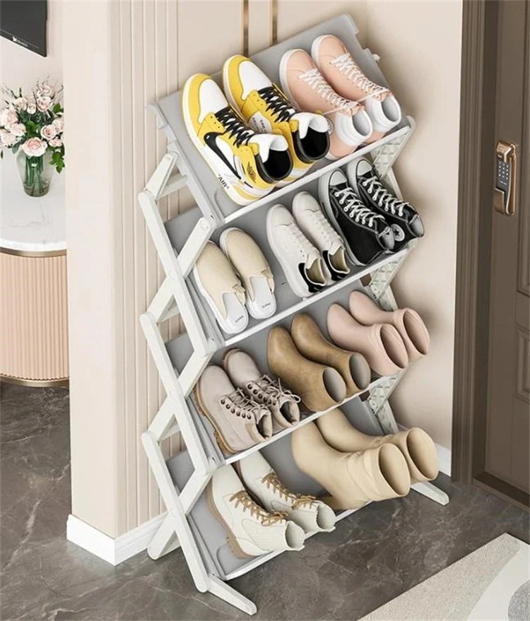 激安セール 簡易靴棚 多層靴棚 省スペース 取り付けなし 折り畳み可能な靴棚 靴収納棚 靴ケース 靴箱 移動可能 新作