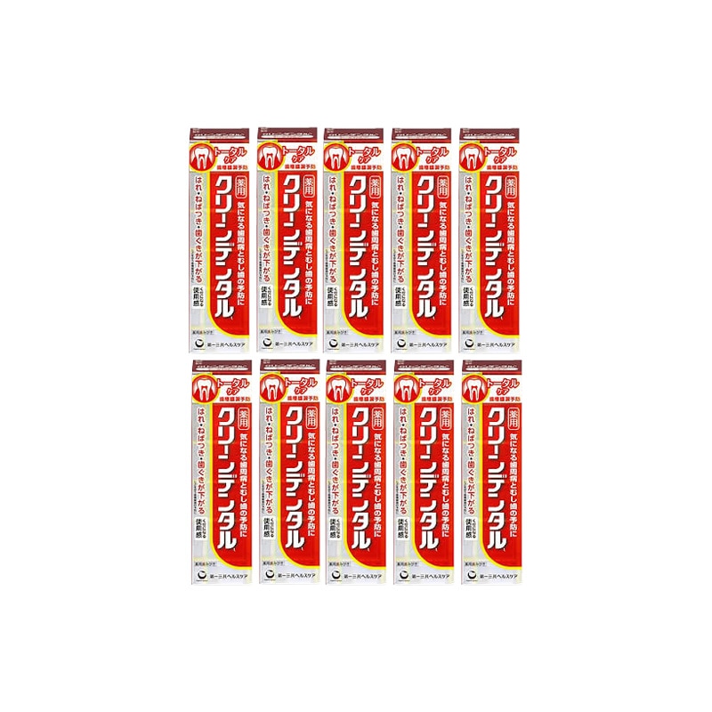 憧れ クリーンデンタル L トータルケア 100ｇ【10個セット】 オーラルケア - flaviogimenis.com.br