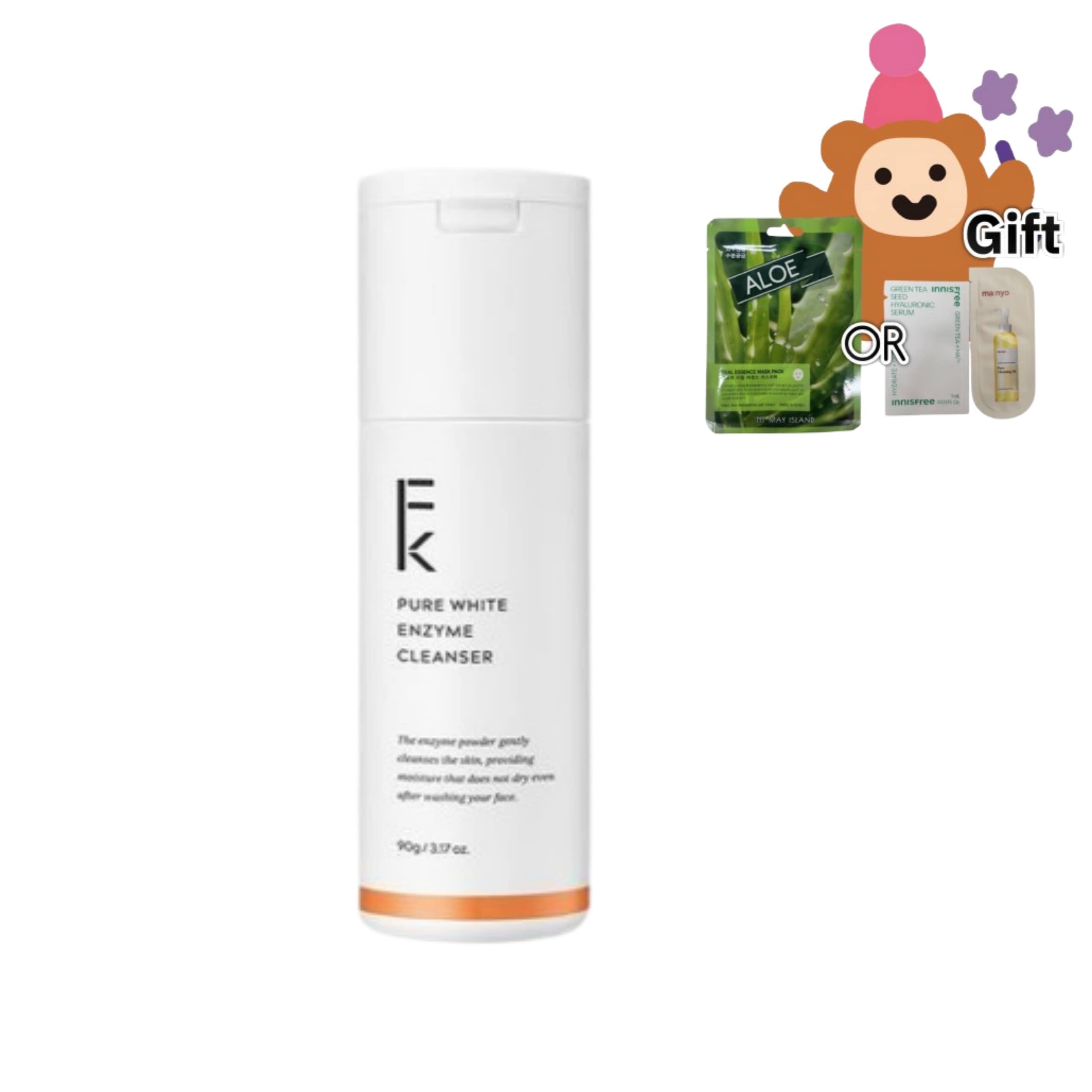 [角質改善/速保湿改善] X薬孫 名家 ピュア ホワイトエンザイム クレンザー 90g 4,514円