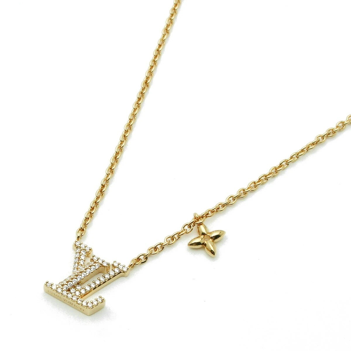 LV ネックレス コリエ LV アイコニック ペンダント ゴールド M00596