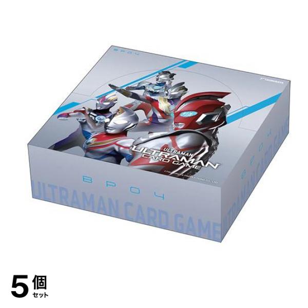 ウルトラマンカードゲーム ブースターパック BP04 希望と光の覚醒 24パック入BOX 5個セット 20,589円