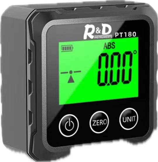 角度計 デジタル 角度計 ABS外壳 带磁底座 角度計VA LCD屏幕 自动读取 自动关闭电源/带数字反转功能 倾斜計 角度計 アナログ (普通)