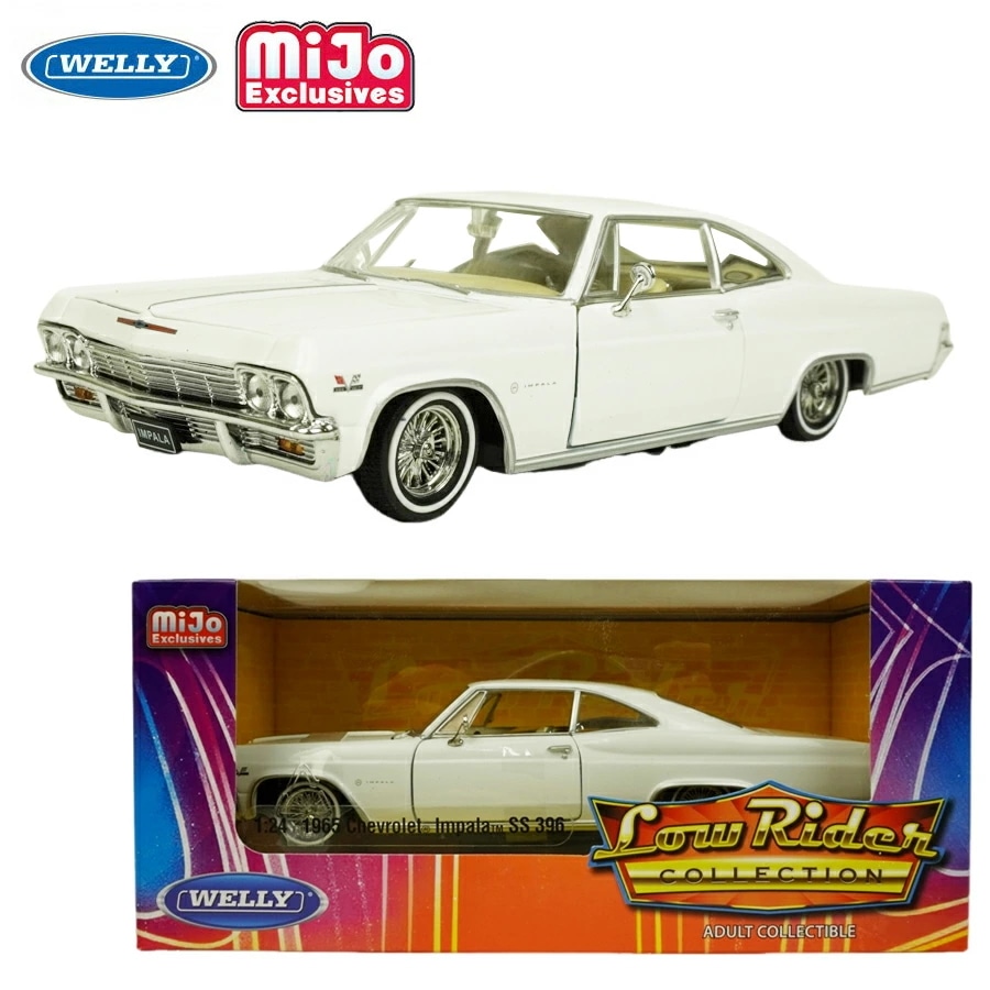 ダイキャスト 1/24 箱入り ミニカーMIJO 1:24 1965 CHEVROLET IMPALA SS 396ミホ・エクスクルーシブズ シボレー インパラ ダイキャストカーB