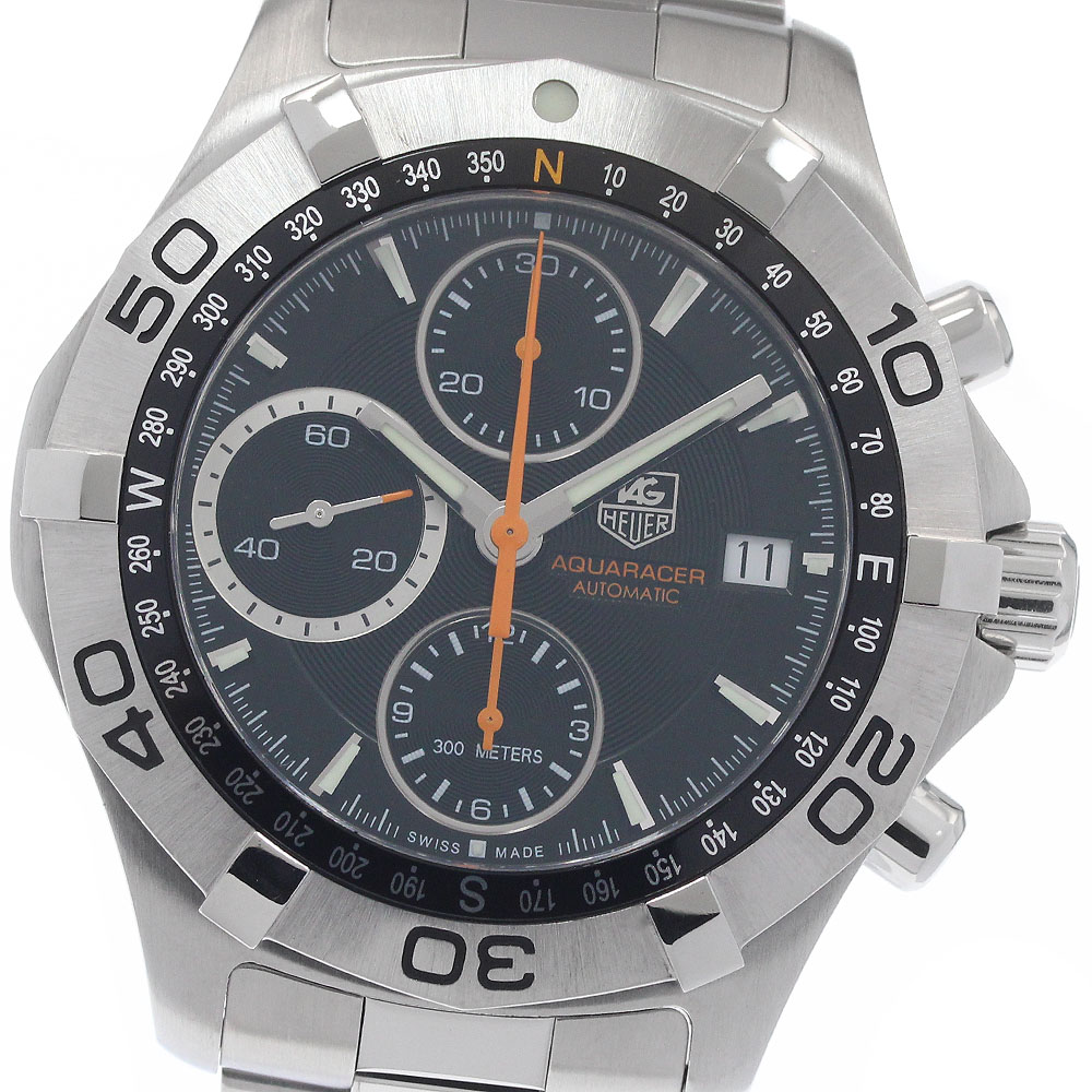 タグホイヤー TAG HEUER CAF2113.BA0809 アクアレーサー クロノグラフ マリナー 自動巻き メンズ 良品 保証書付き_947214【中古】