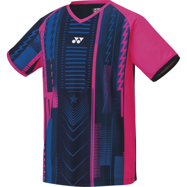 独特の素材 Yonex（ヨネックス） 半袖 メンズ 10441-019 テニス メンズゲームシャツ（フィットスタイル） メンズスポーツウェア