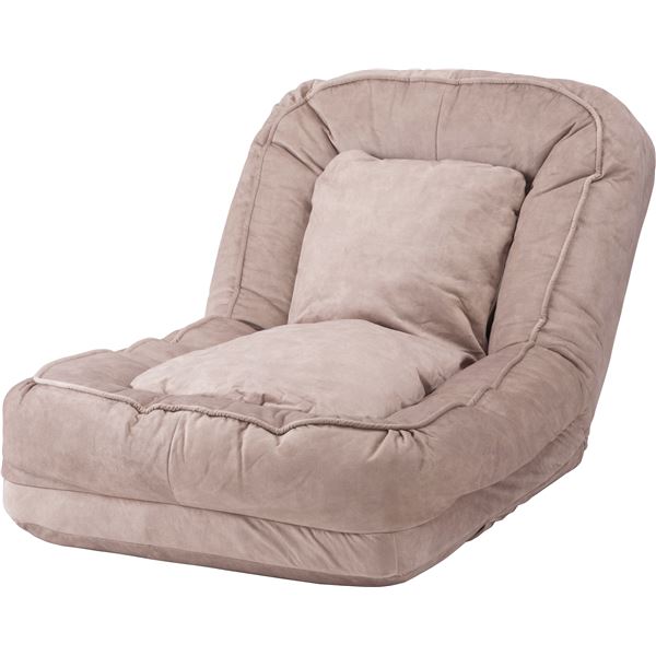 ソファベッド ベージュ 約W85xD105-165xH27-77xSH14cm 27,121円