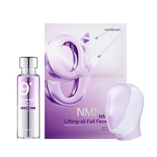 9番 NMN BIO リフティング 原液 エッセンス 50ml+フルフェイスパック 1枚+小顔バンド 美容液 毛穴 韓国 保湿 鎮静 nmn 美容液 人気