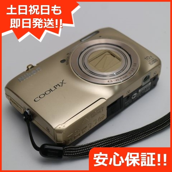 美品 COOLPIX S6300 エレガントゴールド デジカメ Nikon 81