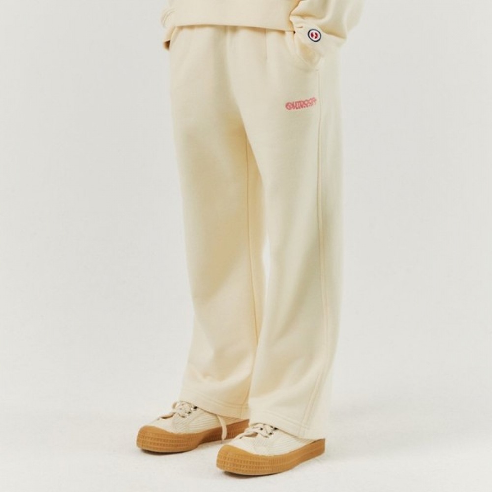 アウトドアプロダクツ 女の子セミワイドパンツ（クリーム）
